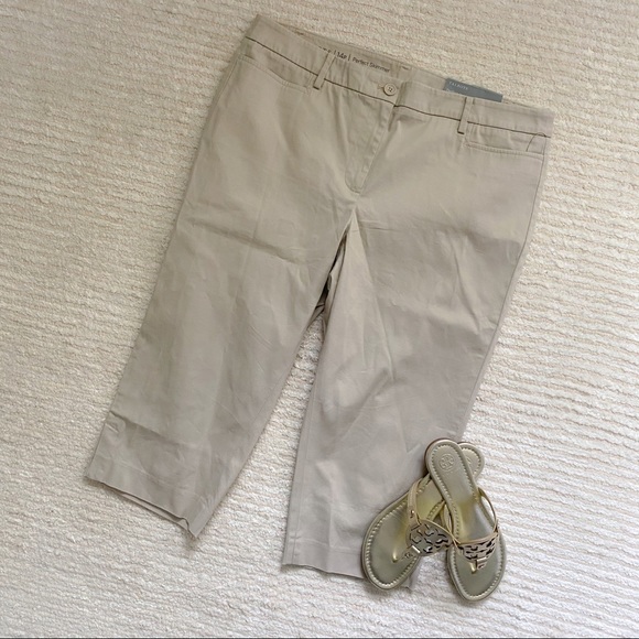 NWT Talbots Perfect Skimmer pedal pushers - Picture 15 of 15